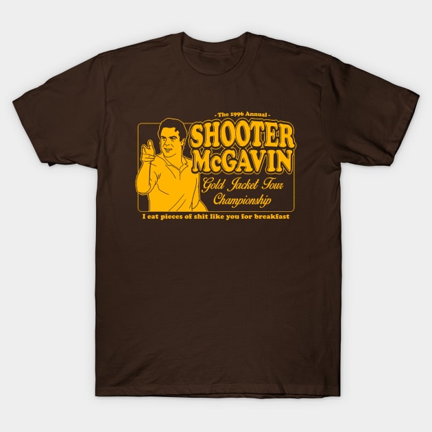 Shooter McGavin's T-Shirt by kamskir